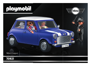 Bruksanvisning Playmobil set 70921 Promotional Mini cooper