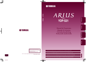 Manuale Yamaha Arius YDP-S31 Pianoforte digitale