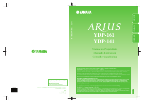 Handleiding Yamaha Arius YDP-161 Digitale piano