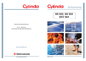 Bruksanvisning Cylinda SKV 664 Spis