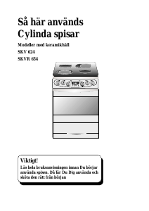 Bruksanvisning Cylinda SKVR 654 Spis