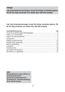 Bruksanvisning Cylinda SKVR 674 Spis