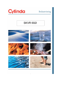 Bruksanvisning Cylinda SKVR 692I Spis