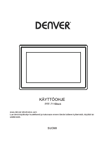 Käyttöohje Denver PFF-711 Digitaalinen valokuvakehys