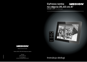 Instrukcja Medion LIFE E76034 (MD 83448) Ramka cyfrowa