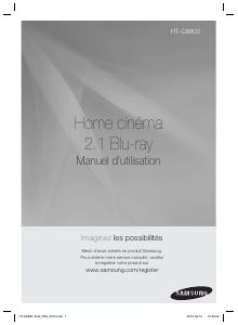 Manual Samsung HT-C6800 Sistemas de cinema em casa