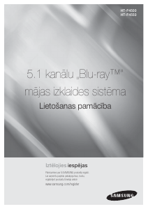 Rokasgrāmata Samsung HT-F4500 Mājas kinozāles sistēma
