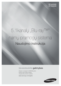 Vadovas Samsung HT-H4550R Namų kino sistema