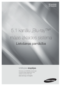 Rokasgrāmata Samsung HT-H4550R Mājas kinozāles sistēma