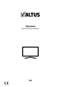 Handleiding Altus AL43L 8990 5B SMART LED televisie