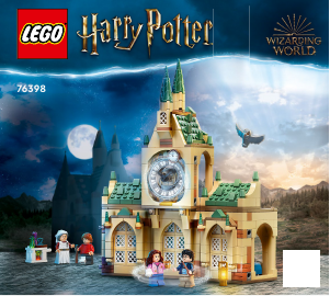 Manual Lego set 76398 Harry Potter Hogwarts hospital wing