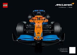 Instrukcja Lego set 42141 Technic Samochód wyścigowy McLaren Formula 1