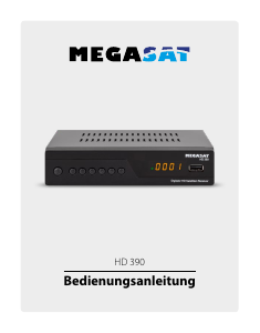 Bedienungsanleitung Megasat HD 390 Digital-receiver