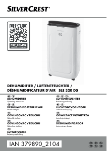 Manual SilverCrest SLE 320 D5 Dehumidifier