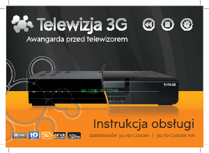Instrukcja Toya 3G HD-C20CXM Odbiornik cyfrowy