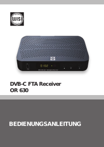 Bedienungsanleitung Wisi OR 630 Digital-receiver