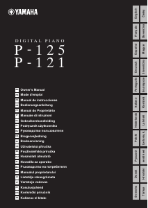 Bedienungsanleitung Yamaha P-125 E-Piano