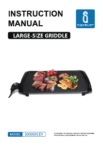 Manual Aigostar 300000CEY Table Grill
