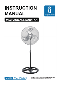 Manual Aigostar 330100QRU Fan