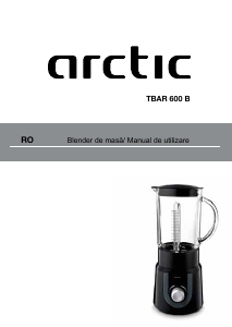 Manual Arctic TBAR600B Blender