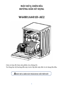 Manual Galanz W60B1A401D-AE2 Dishwasher