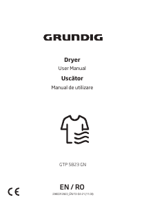 Handleiding Grundig GTP 5823 GN Wasdroger