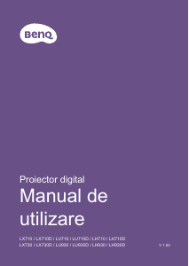 Manual BenQ LH930D Proiector