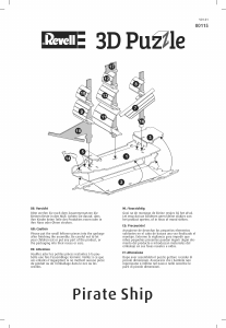 Bedienungsanleitung Revell 00115 Pirate Ship 3D-Puzzle