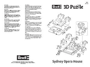 Manual Revell 00118 Sydney Opera House 3D Puzzle