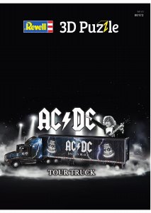 Mode d’emploi Revell 00172 AC/DC Tour Truck Puzzle 3D