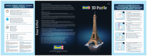 Mode d’emploi Revell 00200 Eiffel Tower Puzzle 3D