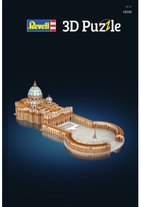 Mode d’emploi Revell 00208 St. Peters Basilica Puzzle 3D