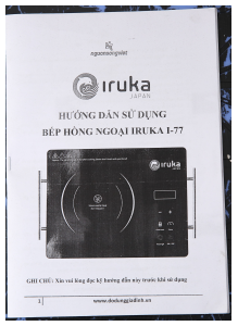 Hướng dẫn sử dụng Iruka I-77 Tarô