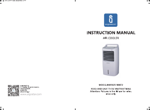 Manual de uso Aigostar 8433325211288 Ventilador