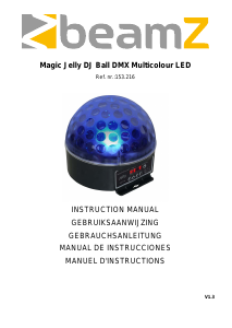 Manual BeamZ 153.216 Magic Jelly Disco Ball