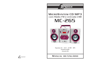 Manual Lenoxx MC-265 Aparelho de som