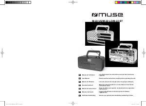 Mode d’emploi Muse M-22 BT Stéréo