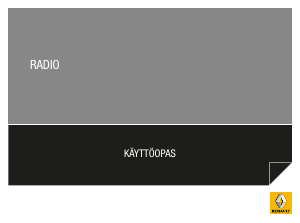 Käyttöohje Renault NX843-4 Autoradio