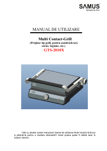 Manual Samus GTS-2010X Grătar electric