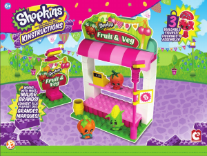 Bedienungsanleitung C3 Toys set 37327 Shopkins Obst- und Gemüsestand