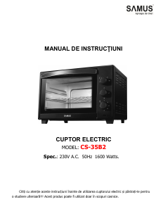 Manual Samus CS-35B2 Cuptor