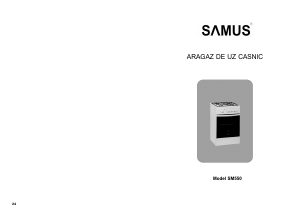 Manual Samus SM550ANS Aragaz