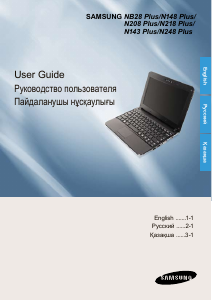 Руководство Samsung NP-N143P Ноутбук