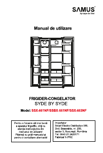 Manual Samus SSX-663NF Combina frigorifica