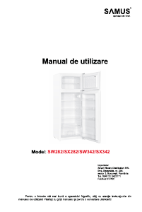 Manual Samus SX342 Combina frigorifica