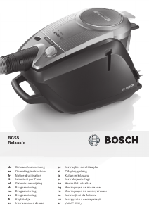 Посібник Bosch BGS5200R Пилосос