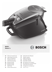 Manuale Bosch BGS5230S Aspirapolvere