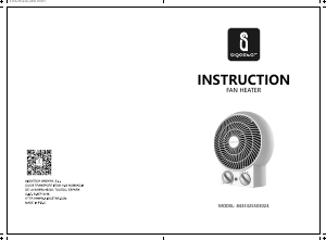 Manual de uso Aigostar 8433325503024 Ventilador