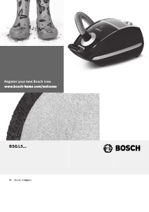 Käyttöohje Bosch BSGL5PRO5 Pölynimuri