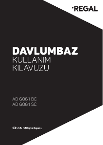 Kullanım kılavuzu Regal AD 6061 S Davlumbaz